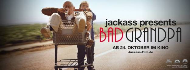 Werbebild zum Kinofilm "Jackass: Bad Grandpa"